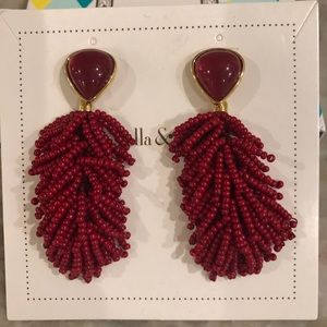 Stella & Dot Riva Tassel Earrings